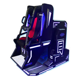 คุณภาพ Theme Park 9D VR Racing Chair หมุนได้ 360 องศาเกมการบินแบบโต้ตอบ โรงงาน